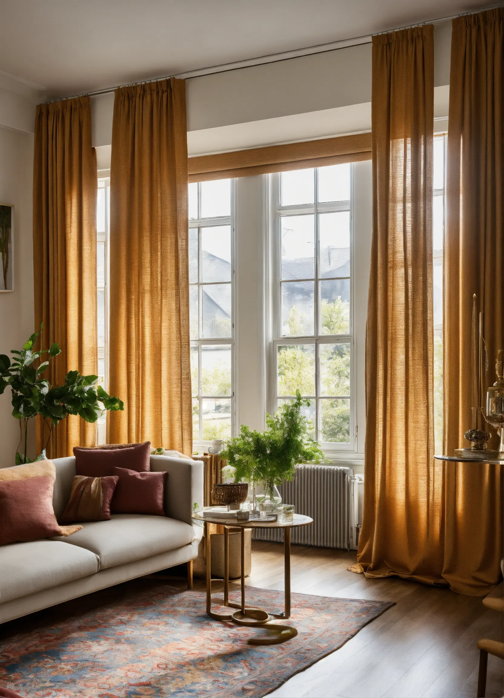 Woonkamer na transformatie